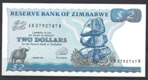 Zimbabwe 1-d  UNC